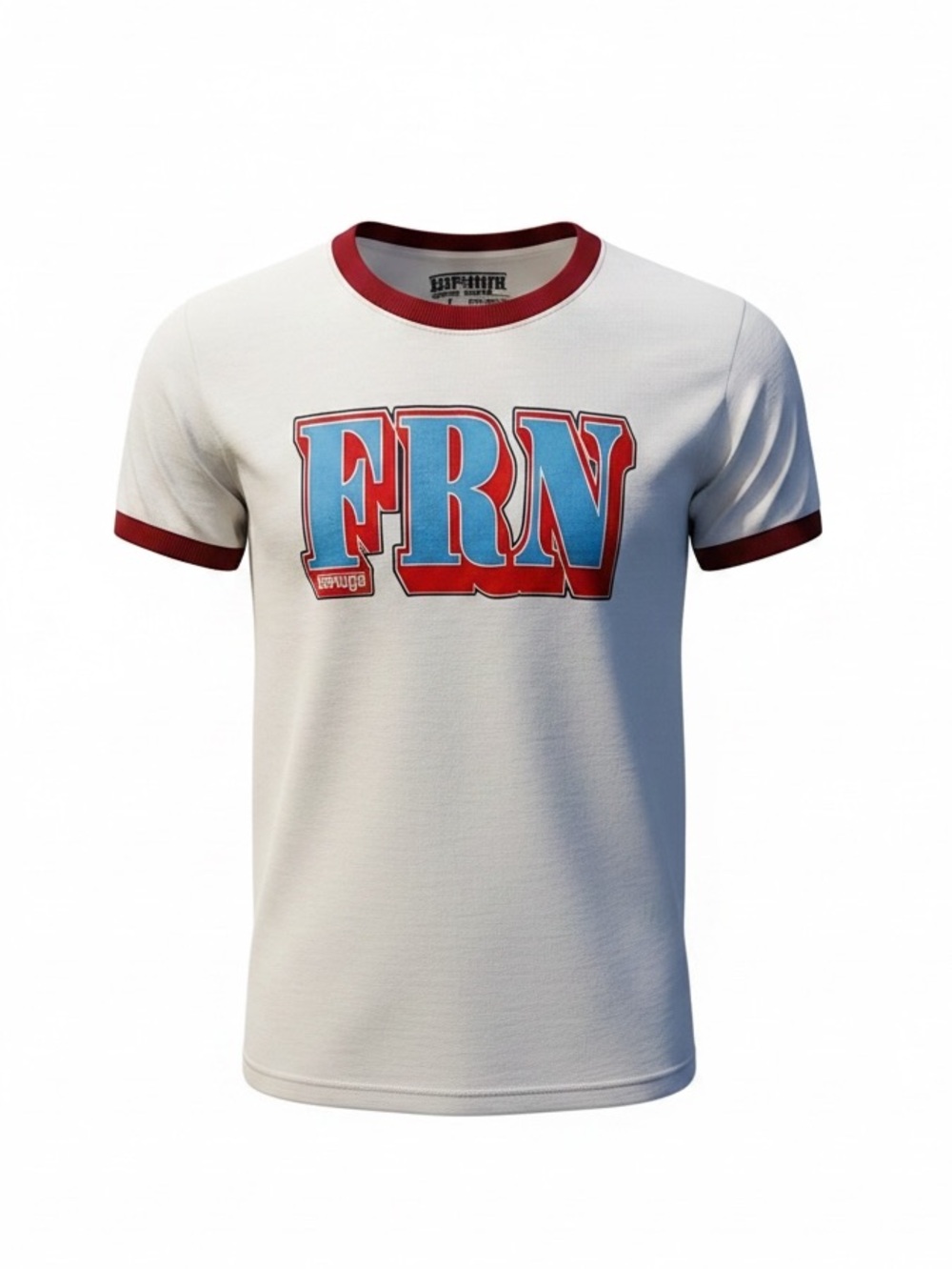 Foreign NWOT White Short-Sleeve Tee Retro